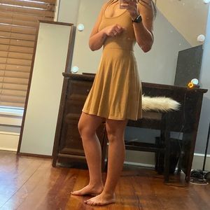 Tan/Gold summer dress
